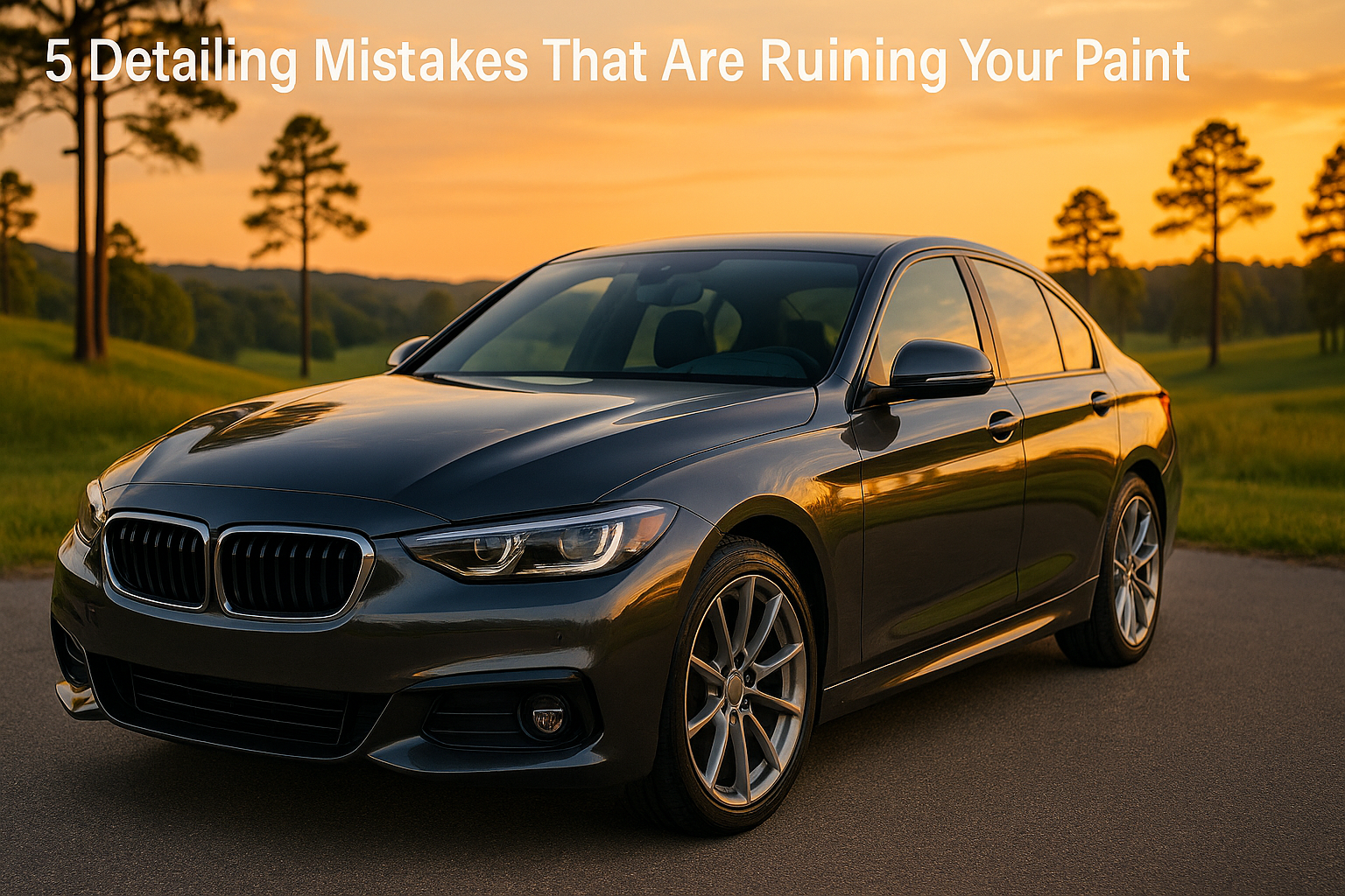 5 Detailing Mistakes That Are Ruining Your Paint