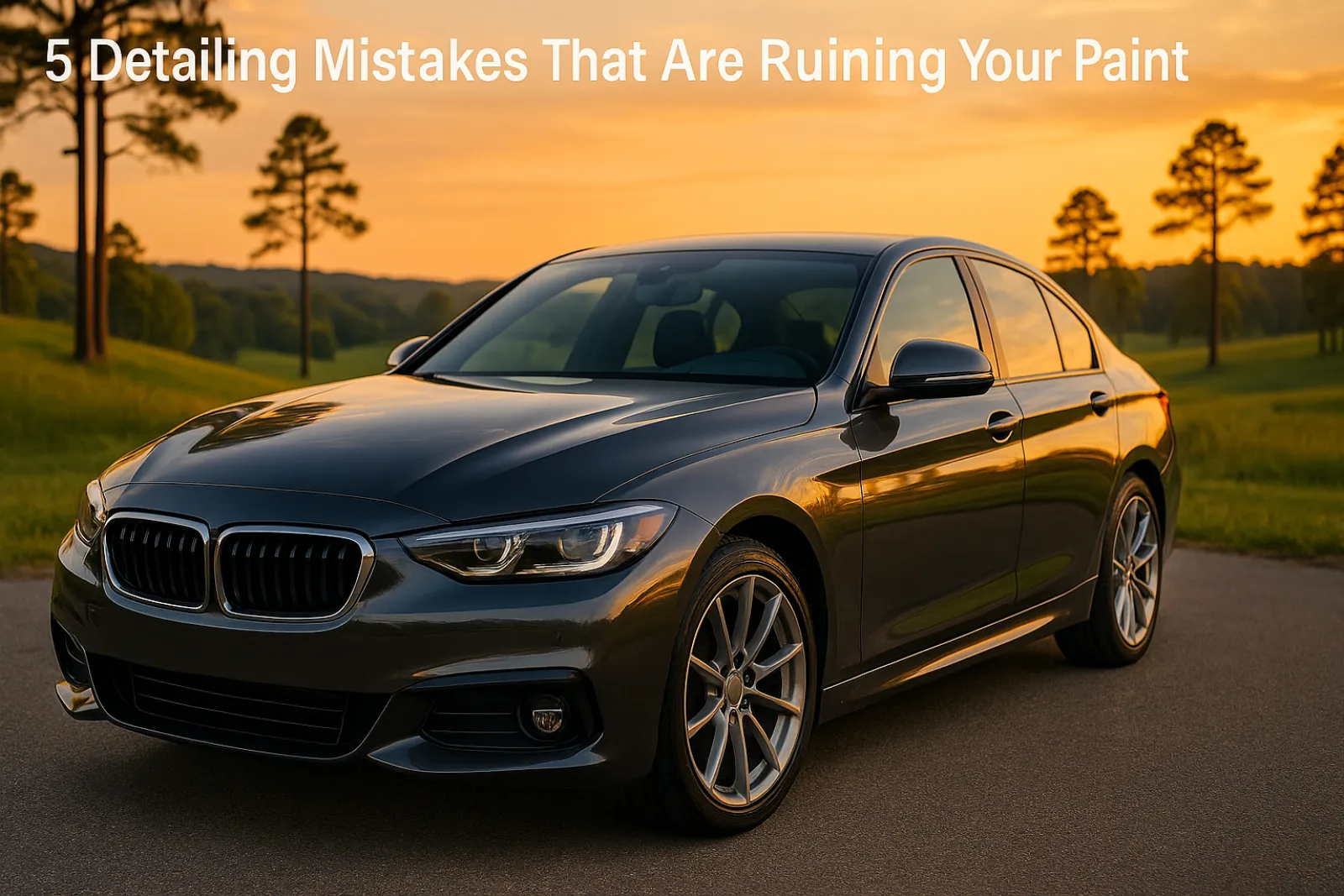 5 Detailing Mistakes That Are Ruining Your Paint