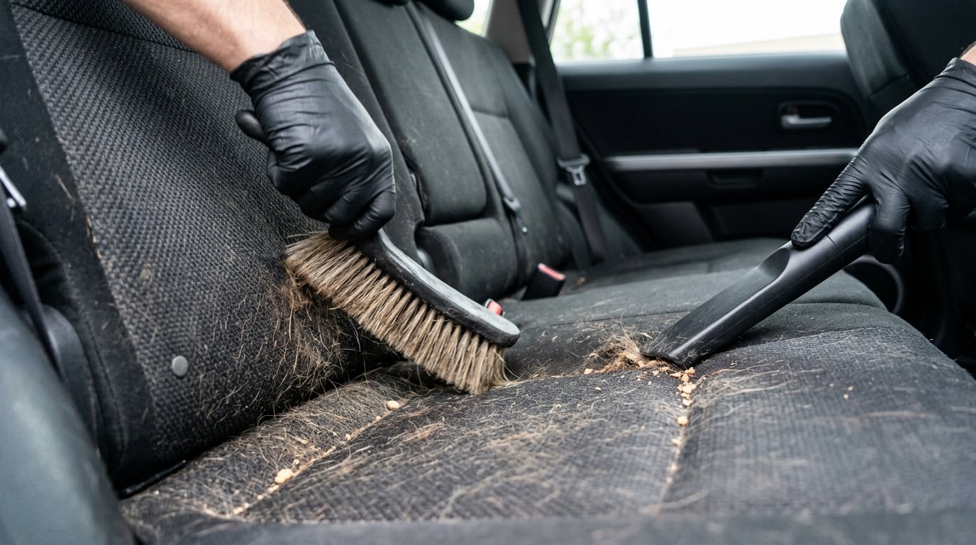 Interior Detailing for Pet Hair, Spills, and Family Vehicles